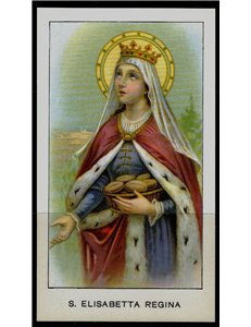 HOLY CARD St. Elizabeth Queen, EGIM edition no. 8