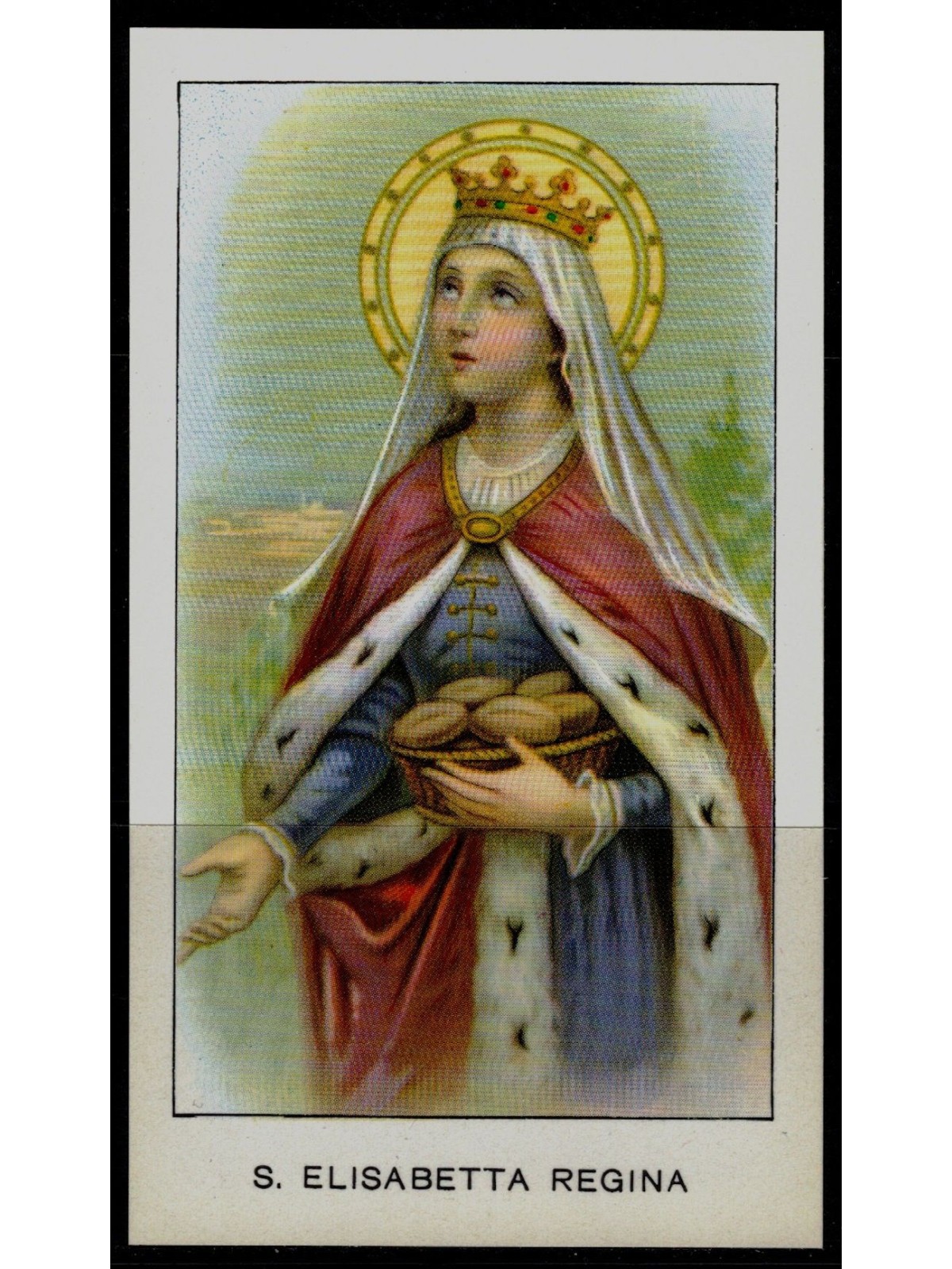 HOLY CARD St. Elizabeth Queen, EGIM edition no. 8