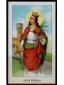 SANTINO (HOLY CARD) Santa Barbara ediz. EGIM n° 9