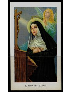 HOLY CARD St. Rita of Cascia, EGIM edition no. 10