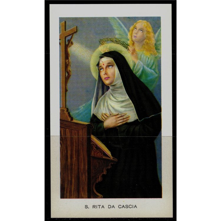 SANTINO (HOLY CARD) S. Rita da Cascia ediz. EGIM n° 10