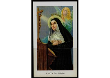 HOLY CARD St. Rita of Cascia, EGIM edition no. 10