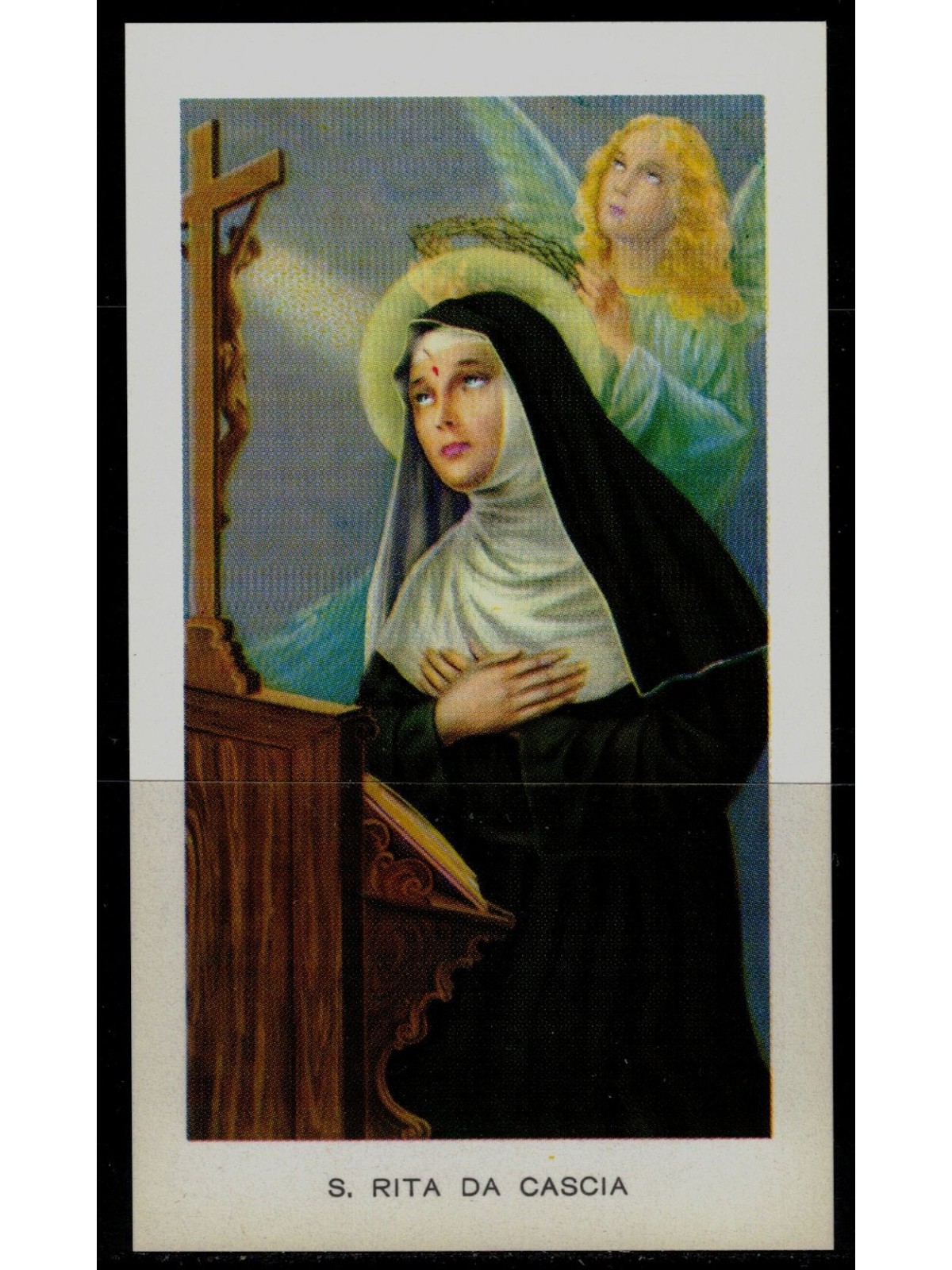 HOLY CARD St. Rita of Cascia, EGIM edition no. 10