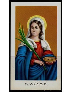 SANTINO (HOLY CARD) S. Lucia ediz. EGIM n° 12 bis