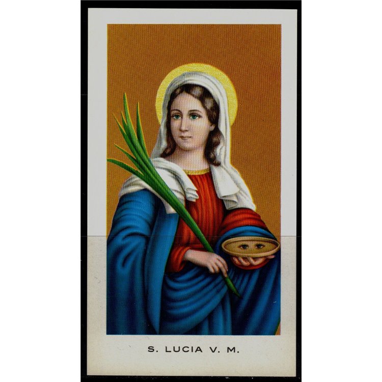 SANTINO (HOLY CARD) S. Lucia ediz. EGIM n° 12 bis