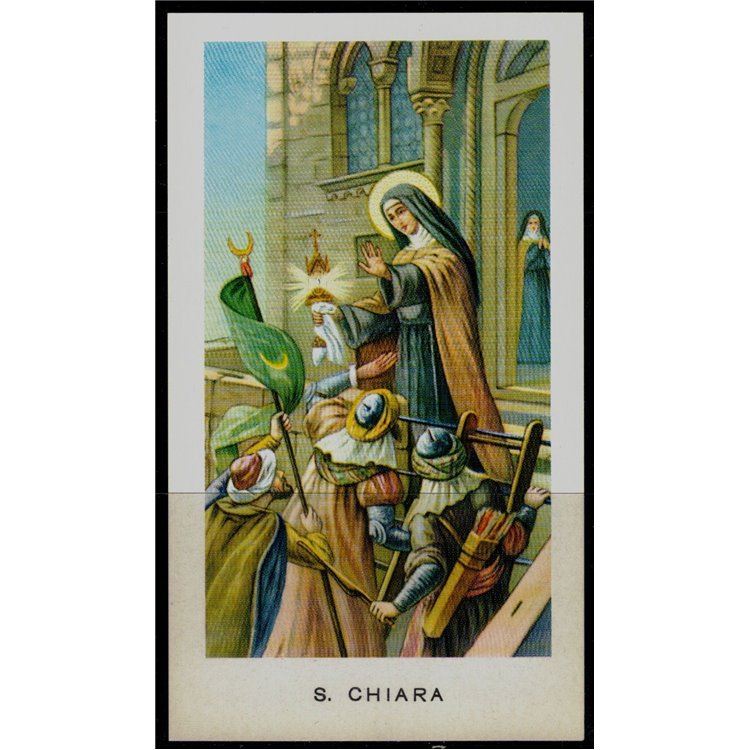 SANTINO (HOLY CARD) S. Chiara ediz. EGIM n° 15