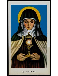 HOLY CARD St. Clare, EGIM edition no. 15 bis