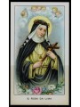 SANTINO (HOLY CARD) S. Rosa da Lima ediz. EGIM n° 16
