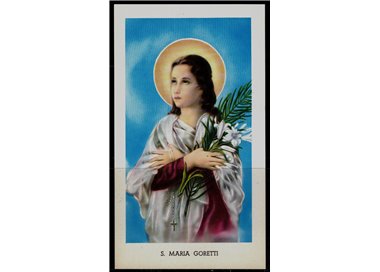 SANTINO (HOLY CARD) S. Maria Goretti ediz. EGIM n° 21