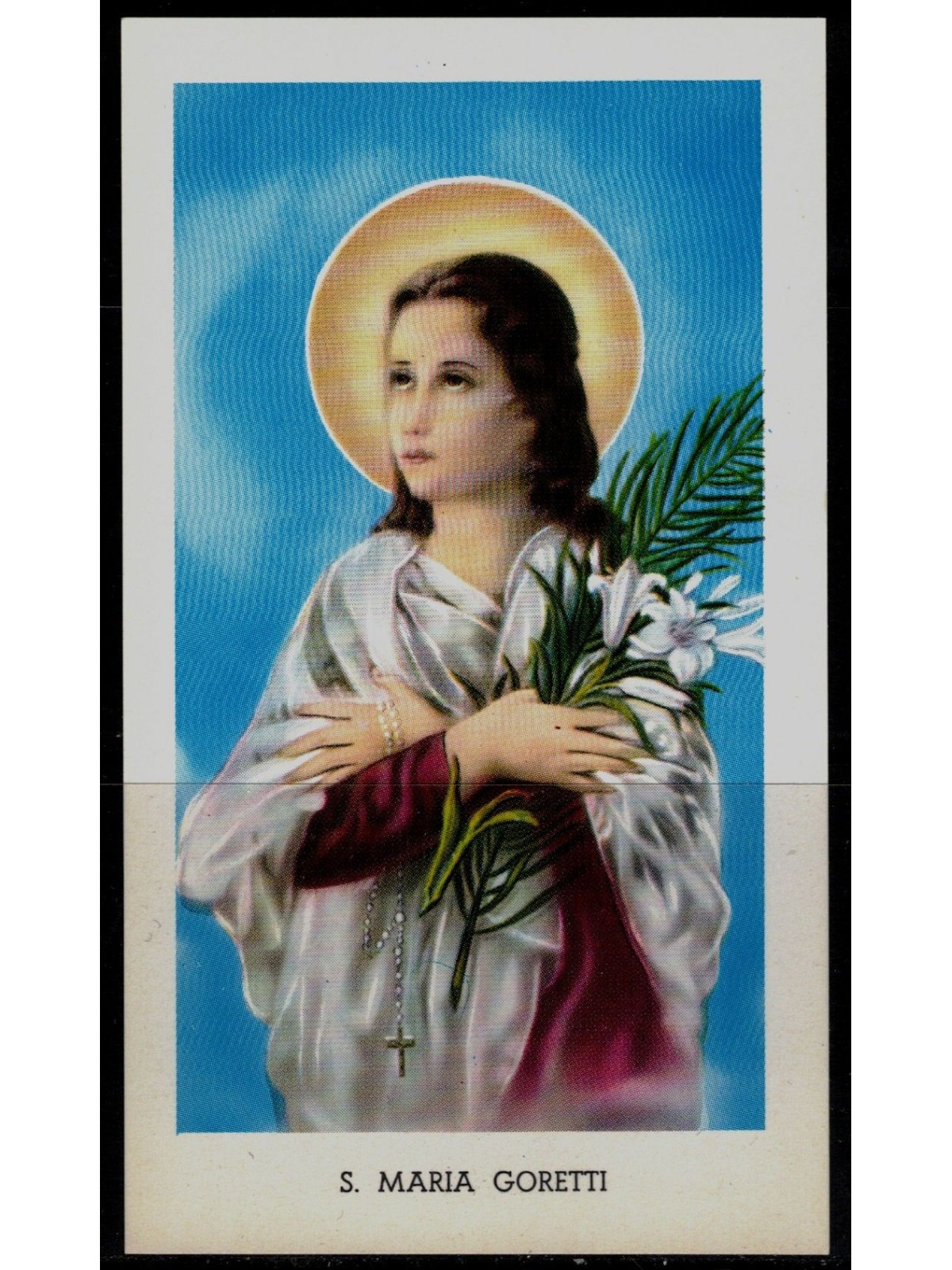 HOLY CARD of St. Maria Goretti, EGIM edition no. 21