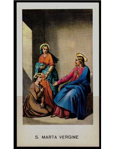 HOLY CARD St. Martha the Virgin, EGIM edition no. 23