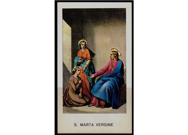 HOLY CARD St. Martha the Virgin, EGIM edition no. 23