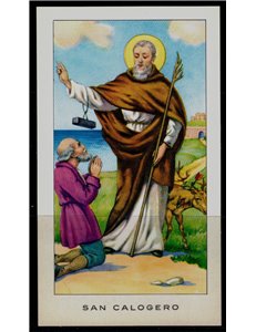 HOLY CARD: Saint Calogero, EGIM edition, no. 29