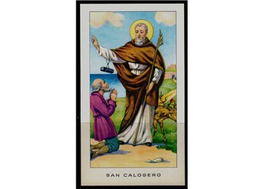 HOLY CARD: Saint Calogero, EGIM edition, no. 29