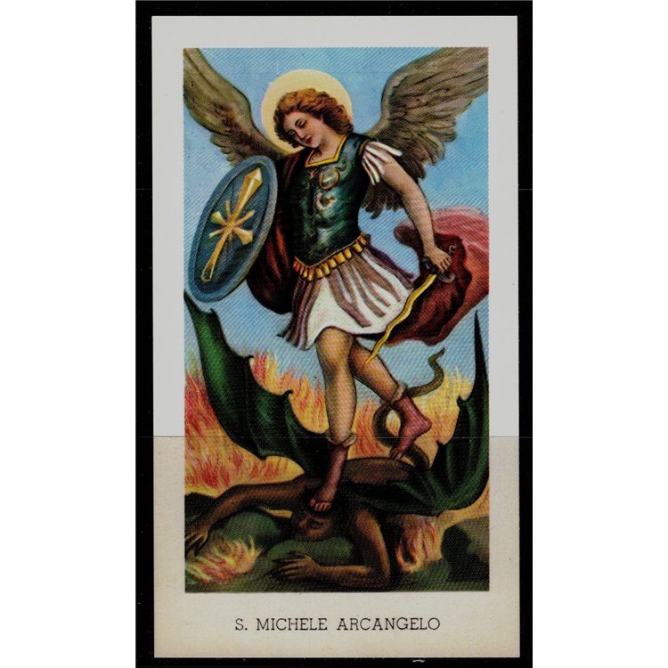 SANTINO (HOLY CARD) S. Michele Arcangelo ed. EGIM n° 30
