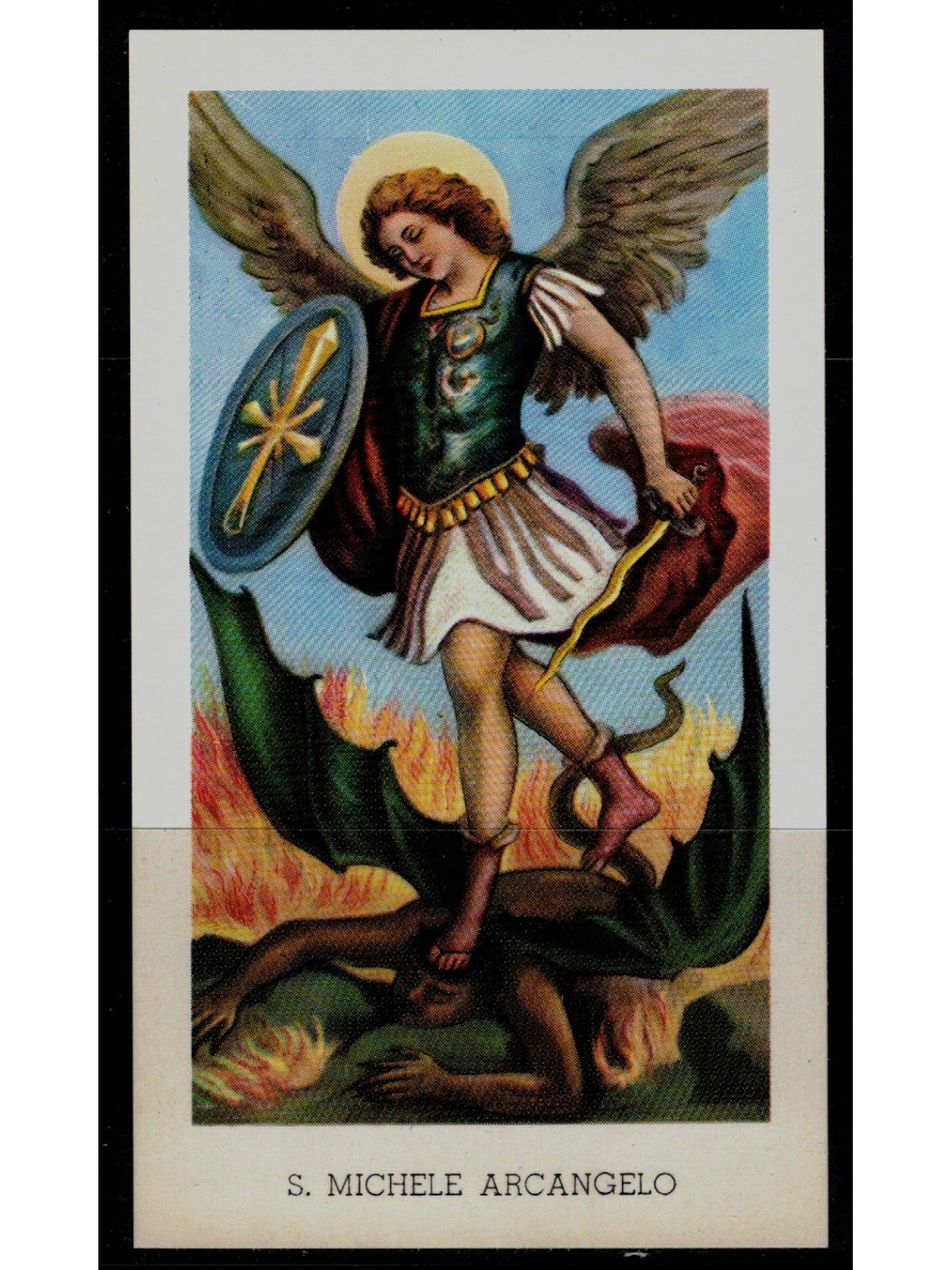 SANTINO (HOLY CARD) S. Michele Arcangelo ed. EGIM n° 30