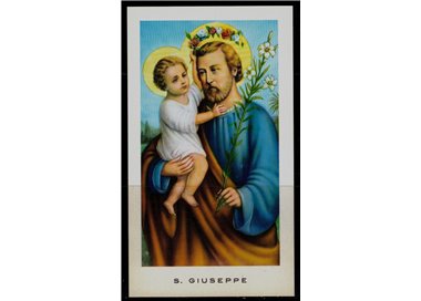 SANTINO (HOLY CARD) S. Giuseppe ediz. EGIM n° 35