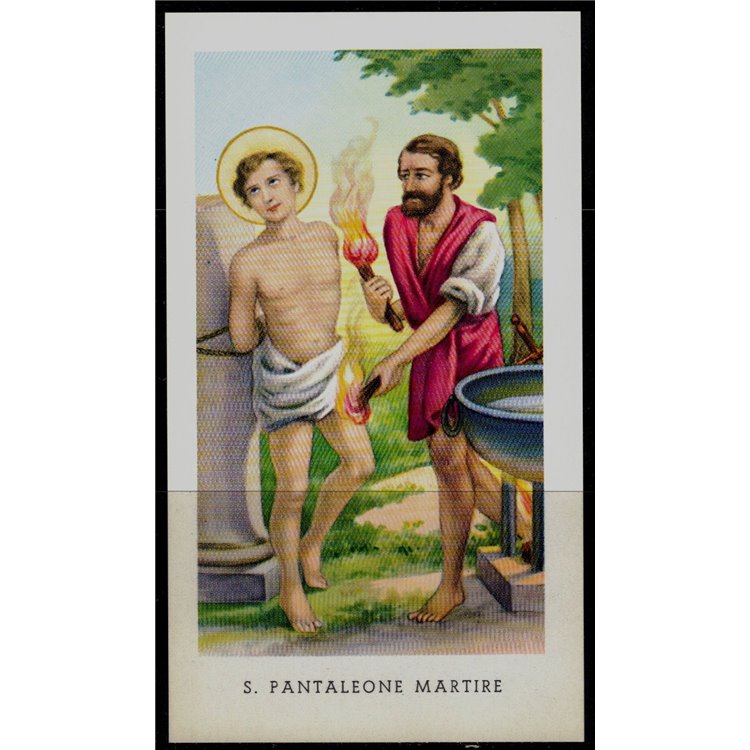 HOLY CARD St. Pantaleone Martyr, EGIM edition no. 49