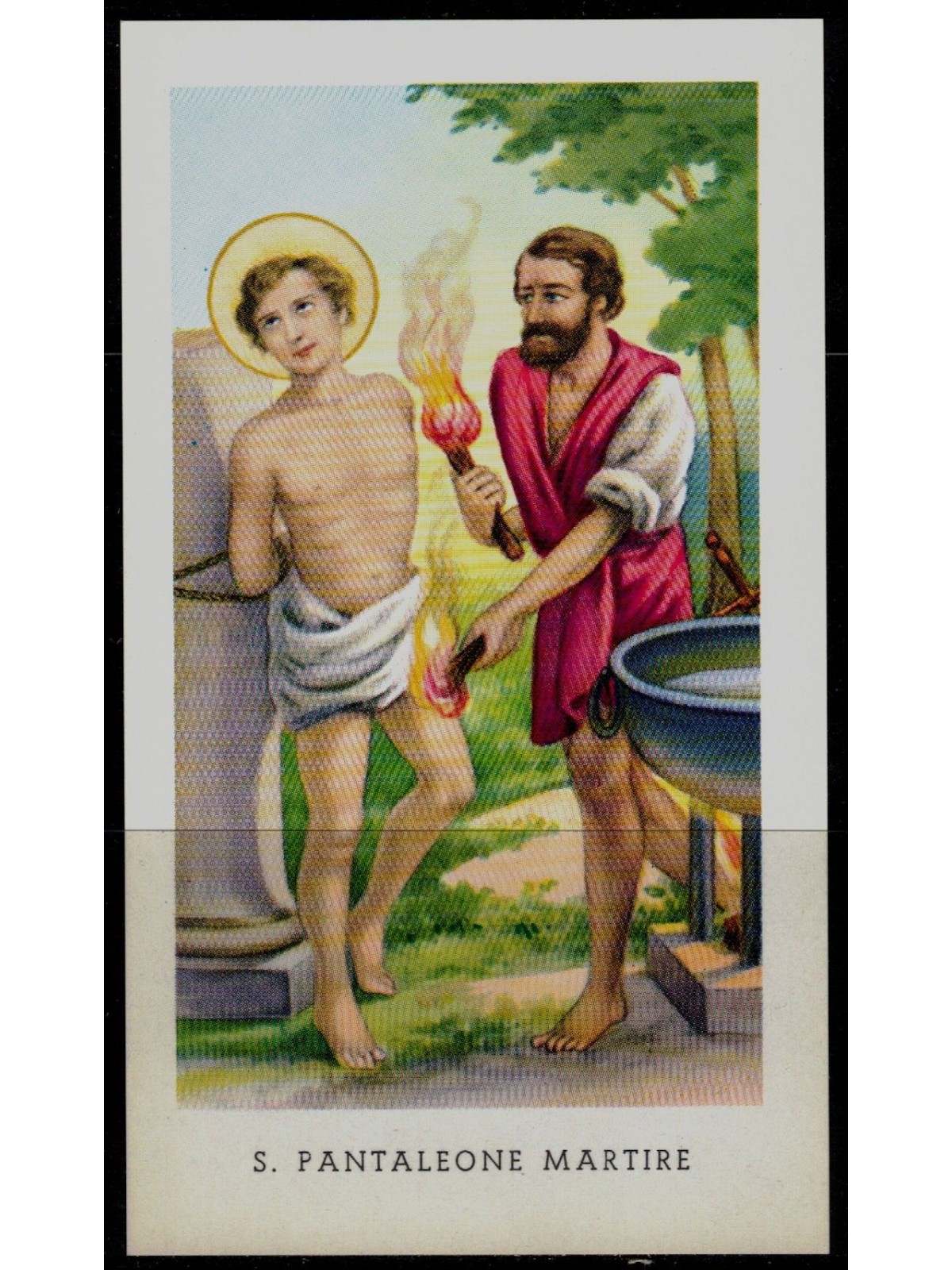 HOLY CARD St. Pantaleone Martyr, EGIM edition no. 49