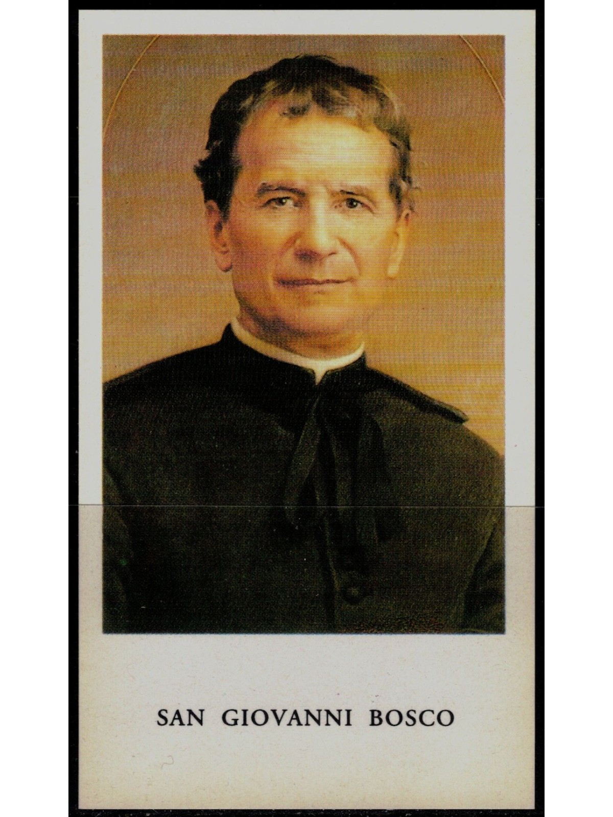 SANTINO (HOLY CARD) S. Giovanni Bosco ediz. EGIM n° 50