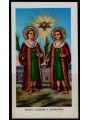HOLY CARD Saints Cosmas and Damian, EGIM edition no. 51