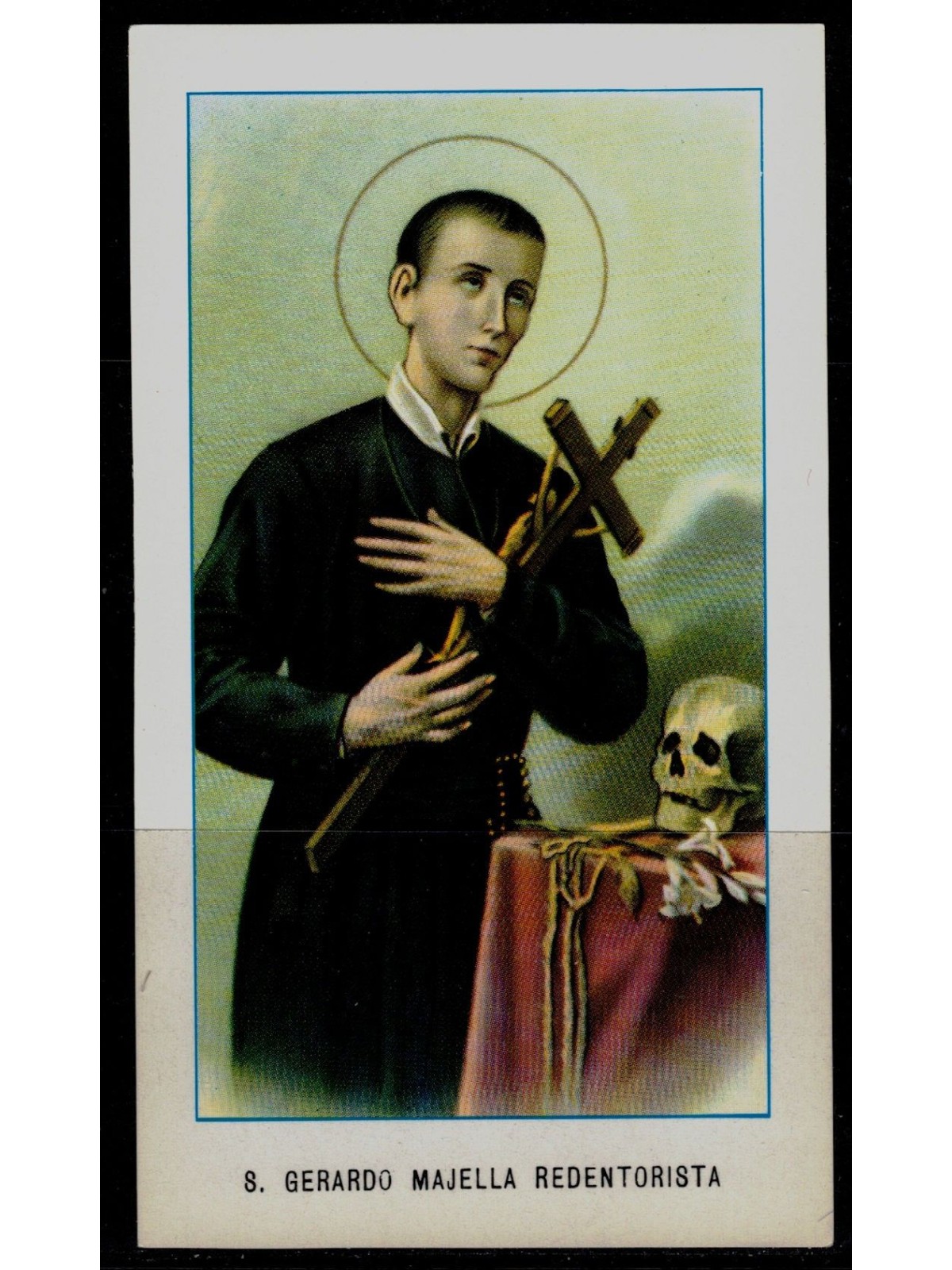 SANTINO (HOLY CARD) S. Gerardo Majella Redentorista ediz. EGIM n° 52