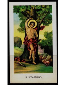 SANTINO (HOLY CARD) S. Sebastiano ed. EGIM n° 54