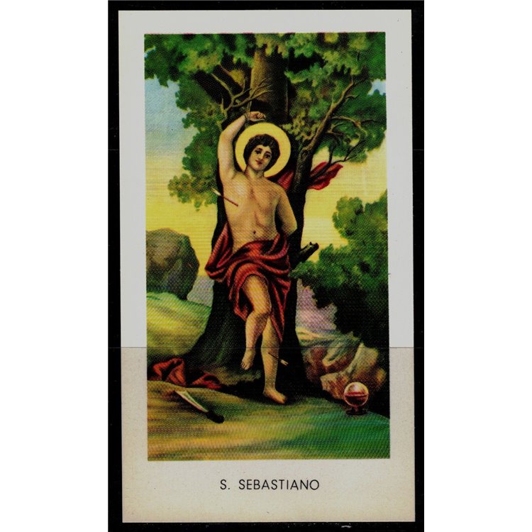 SANTINO (HOLY CARD) S. Sebastiano ed. EGIM n° 54