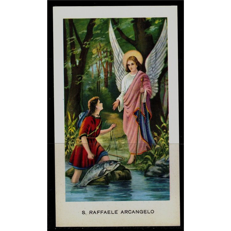 SANTINO (HOLY CARD) S. Raffaele Arcangelo ed. EGIM n° 56