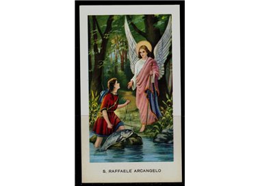 SANTINO (HOLY CARD) S. Raffaele Arcangelo ed. EGIM n° 56