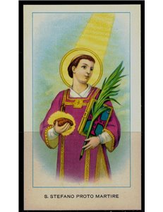 HOLY CARD St. Stephen the First Martyr, EGIM edition no. 57