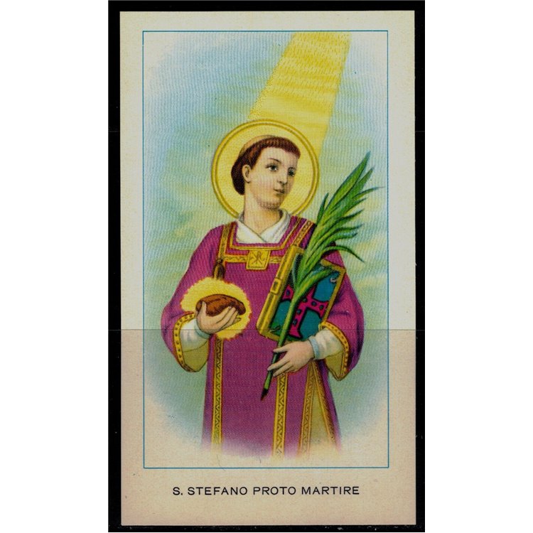 HOLY CARD St. Stephen the First Martyr, EGIM edition no. 57