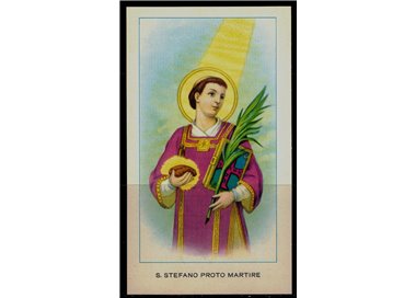 HOLY CARD St. Stephen the First Martyr, EGIM edition no. 57