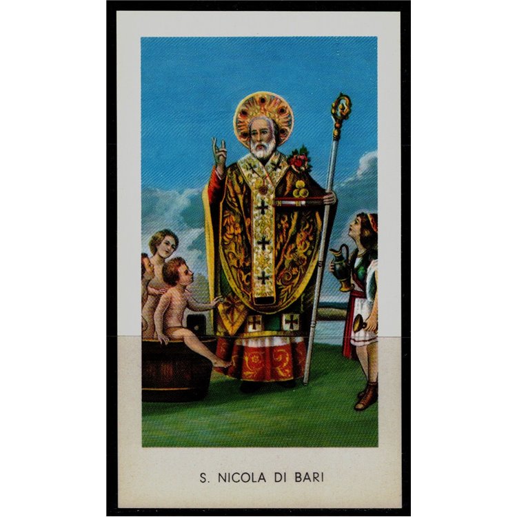 HOLY CARD St. Nicholas of Bari, EGIM edition no. 60