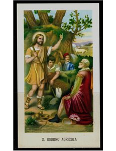 SANTINO (HOLY CARD) S. Isidoro Agricola ed. EGIM n° 64