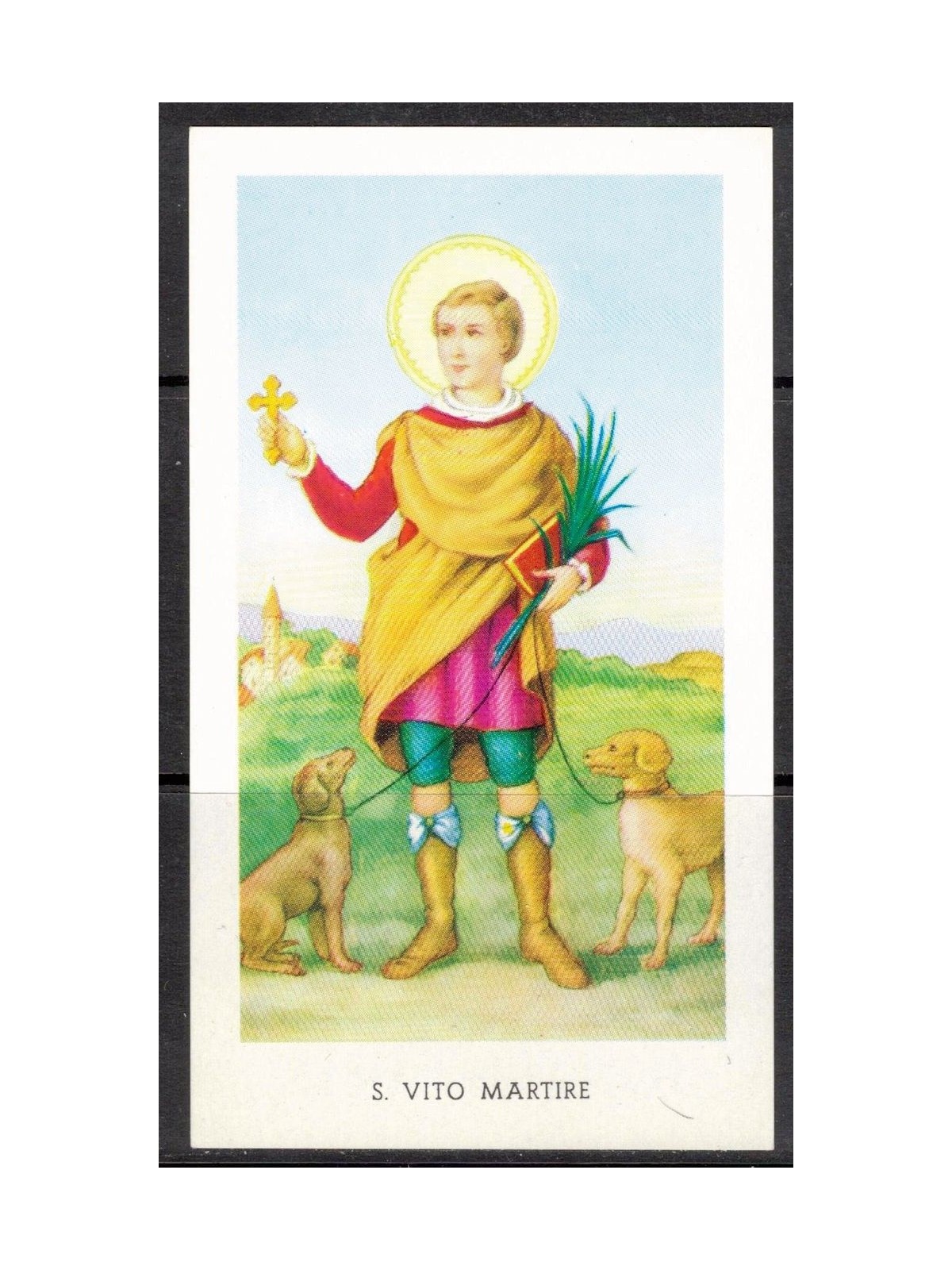 SANTINO (HOLY CARD) S. Vito Martire ediz. EGIM n° 65