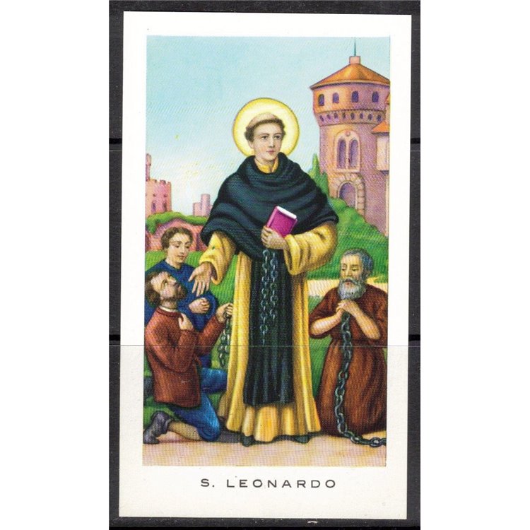 SANTINO (HOLY CARD) S. Leonardo ed. EGIM n° 68