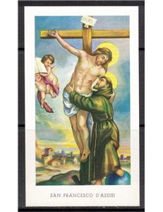 HOLY CARD Saint Francis of Assisi, EGIM edition no. 70