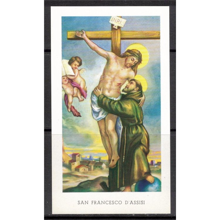 SANTINO (HOLY CARD) San Francesco d'Assisi ediz. EGIM n° 70