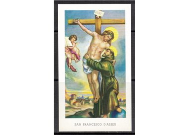HOLY CARD Saint Francis of Assisi, EGIM edition no. 70