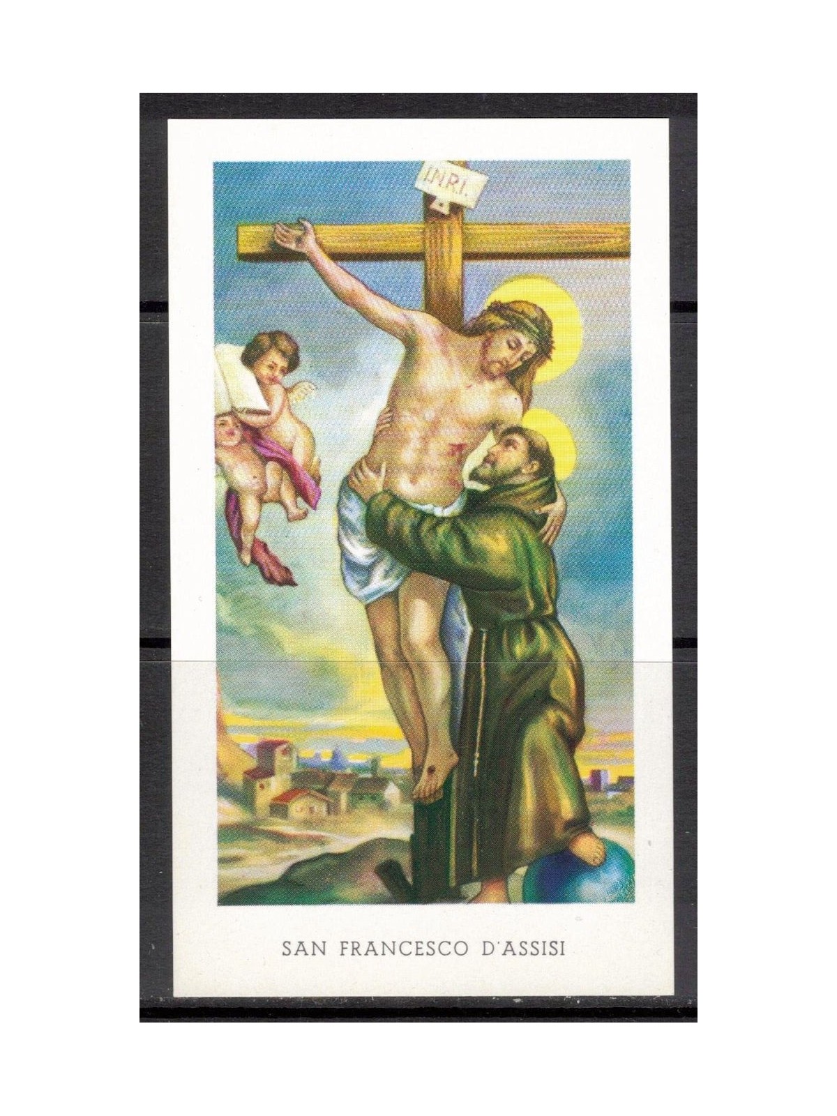 HOLY CARD Saint Francis of Assisi, EGIM edition no. 70