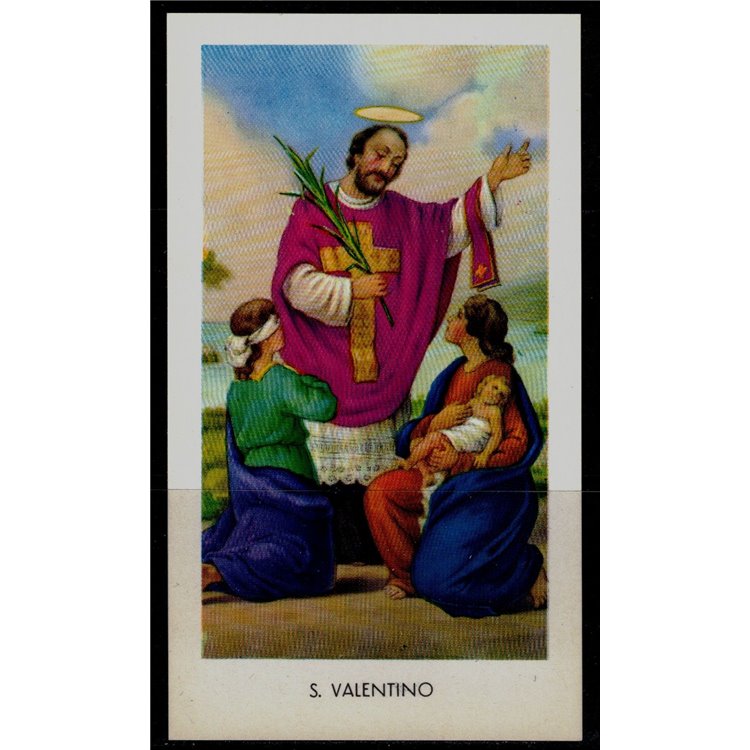 SANTINO (HOLY CARD) S. Valentino ed. EGIM n° 71