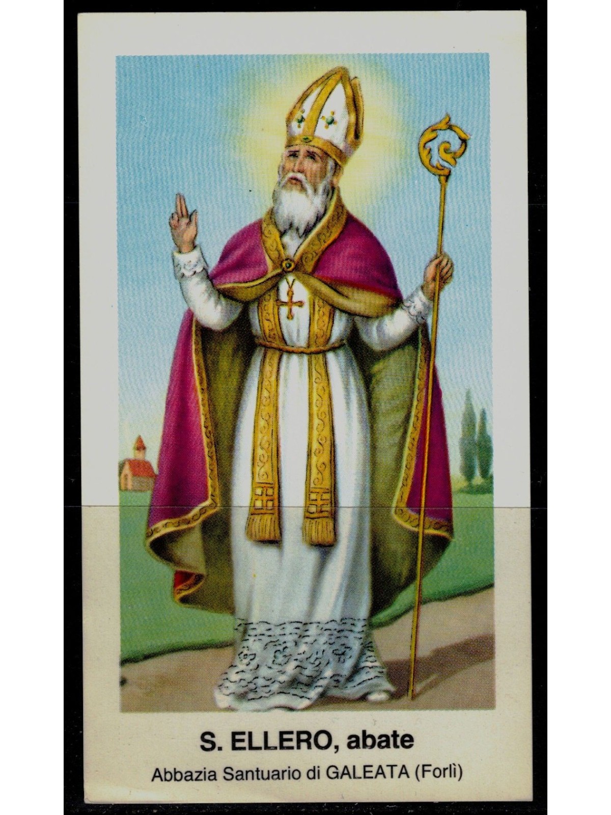 SANTINO (HOLY CARD) S. Ellero ed. EGIM n° 73