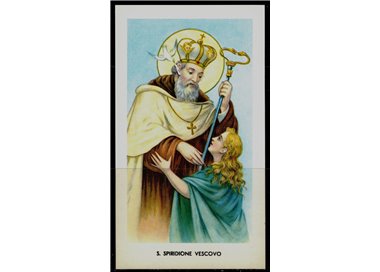 SANTINO (HOLY CARD) S. Spiridione Vescovo ediz. EGIM n° 74