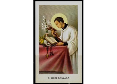 HOLY CARD St. Aloysius Gonzaga, EGIM edition no. 76