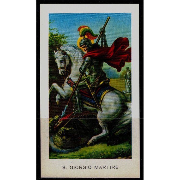 SANTINO (HOLY CARD) S. Giorgio Martire ediz. EGIM n° 81 bis