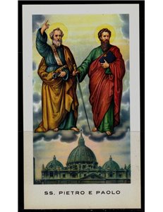 SANTINO (HOLY CARD) SS. Peter and Paul ed. EGIM n° 83
