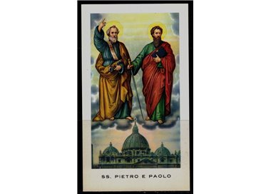 SANTINO (HOLY CARD) SS. Peter and Paul ed. EGIM n° 83