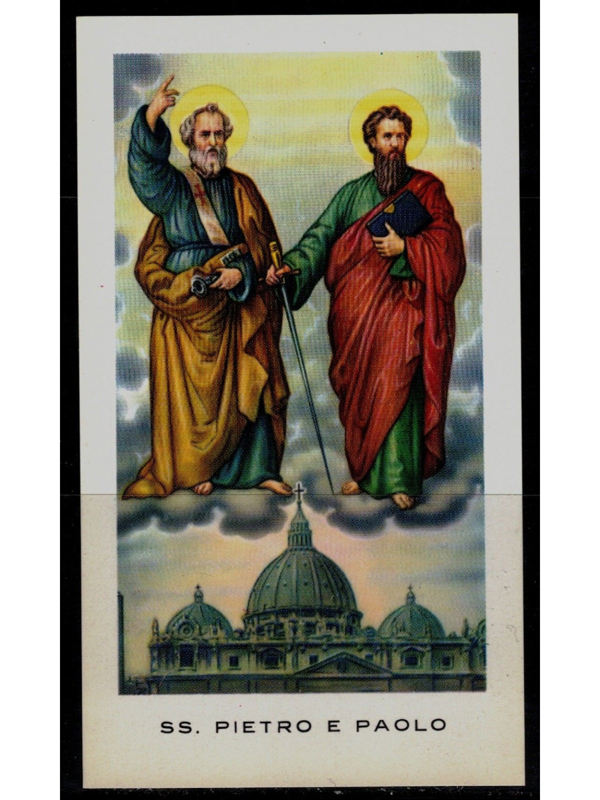 SANTINO (HOLY CARD) SS. Pietro e Paolo ediz. EGIM n° 83