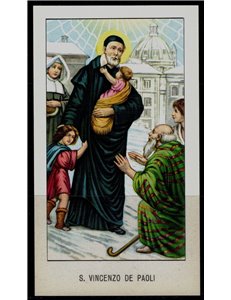 SANTINO (HOLY CARD) St. Vincent de Paul ed. EGIM n° 84
